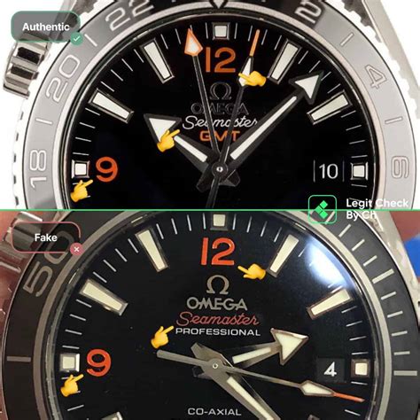 fake omega seamaster planet ocean|how to identify omega watch.